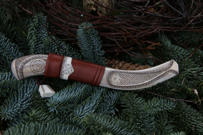 JSC Knife #308(a) - Elegant Reindeer